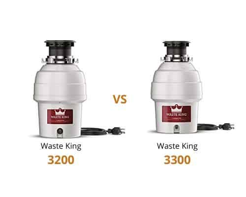 Waste King 3200 vs 3300