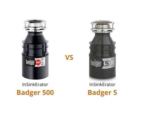 InSinkErator Badger 5 vs Badger 500