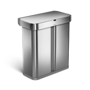 Simplehuman voice trash can