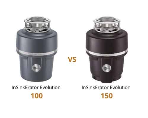 InSinkErator Evolution 100 vs 150