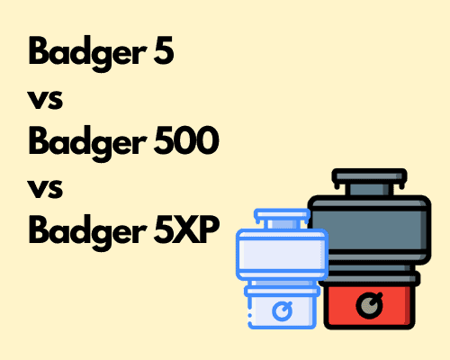 What’s the difference between Badger 5, Badger 500 & Badger 5XP