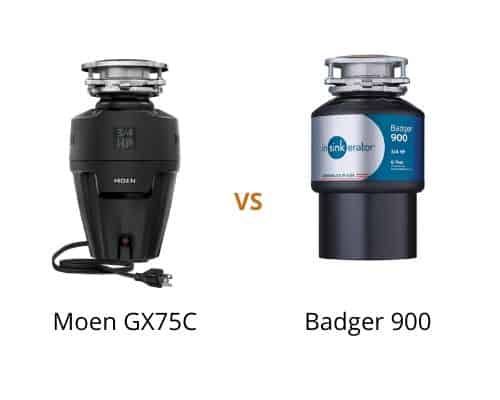Moen GX75C vs Badger 900