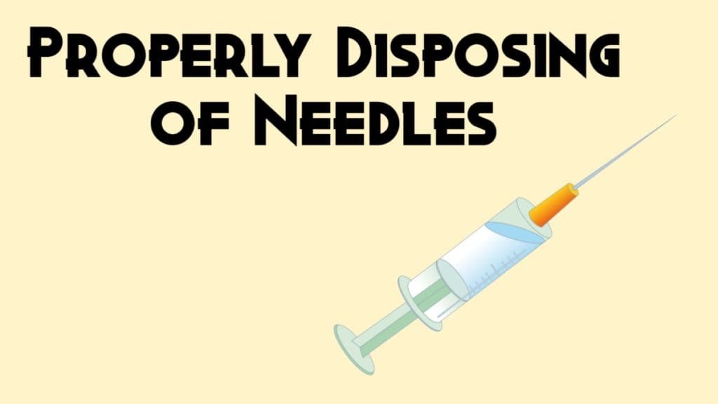 Properly Disposing of Needles DisposalXT